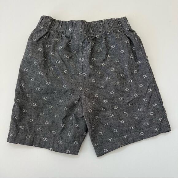 Calvin Klein heather gray CK logo shorts - Picture 3 of 5